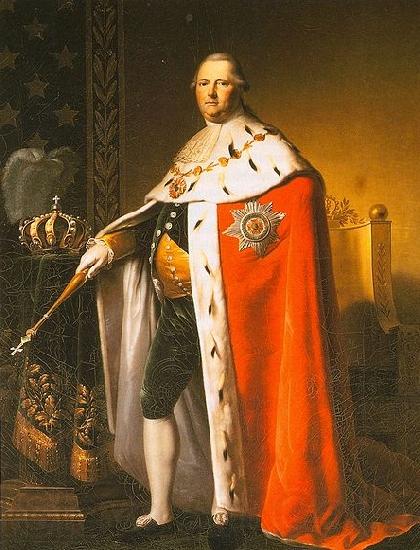 Johann Baptist Seele Portrait of Frederick I of Werttemberg Spain oil painting art